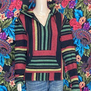 MEN'S BEACH LIFE LADRFT PANCHO HOODIE MENS SIZE SMALL